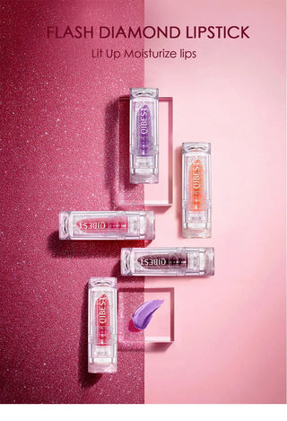 QIBEST Newest Lip Balm Wholesale Lip Care Lip Plumper Moisturizing Lip Balm Color Changing Lip Balm Glitter Lip Balm For Girl ALODIA STORE