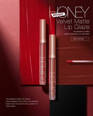 O.TWO.O Liquid Lipstick Matte Lip Gloss Cosmetic Lightweight Lip Glaze Long Lasting Lip Tint  Waterproof 12 Color Lips Makeup ALODIA STORE