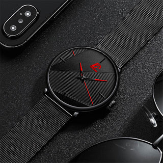 Fashion Ultra-thin Watch Simple ALODIA STORE