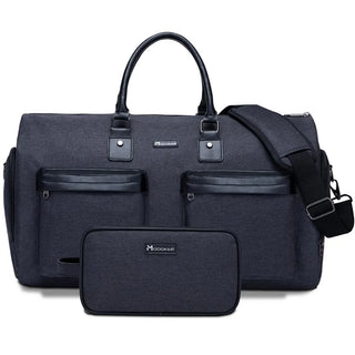 Grey Carry On Business Travel Duffel Bag Cosmetic Bag Overnight Weekender Bag  Duffel Hanging Clothes Bag in 2020 ALODIA STORE