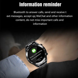 LIGE New Steel Band Digital Watch Men Sport Watches Electronic LED Male Wrist Watch For Men Clock Waterproof Bluetooth Hour ALODIA STORE