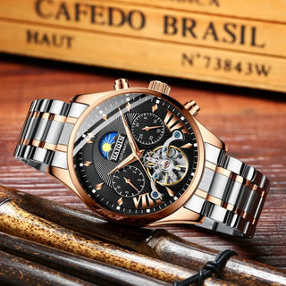 HAIQIN men's/mens watches top brand luxury automatic/mechanical/luxury watch men sport wristwatch mens reloj hombre tourbillon ALODIA STORE