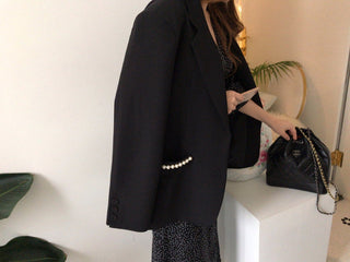 Sundress Elegant Spring Summer Commuter Black V-Neck Women's Dress Korean Clothing Vintage One Piece Bandage Dress Femme Robe ALODIA STORE