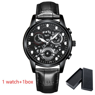 Watch Men Skeleton Automatic quartz Watch Gold Skeleton Vintage Man Watchwrist watches for men ALODIA STORE
