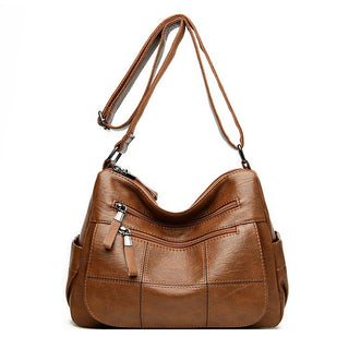 Vintage Women Shoulder Bag Branded Quality Leather Crossbody Bags ALODIA STORE