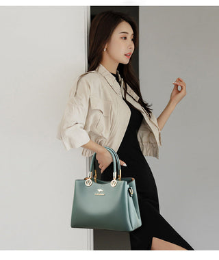 Women Elegrant Top-Handle Bags for Laidies Luxury Designer Handbags Vintage Shoulder Messenger Bags Large Capacity Hand Bag Sac ALODIA STORE