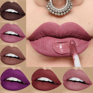 QIBEST Liquid Lipstick Waterproof ALODIA STORE