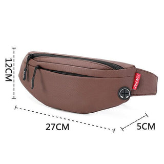 TINYAT Men Waist Bag Pack Purse Casual Large Phone Belt Bag Pouch Women's Canvas Travel Phone Bag Fanny Banana Bag Hip 4 Pockets ALODIA STORE