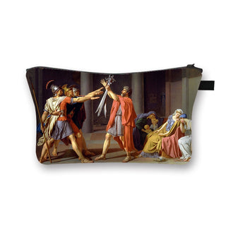 Starry Night / Kiss / Waterlily Painting Cosmetic Bag Van Gogh / Gustav Klimt / Monet Women ALODIA STORE