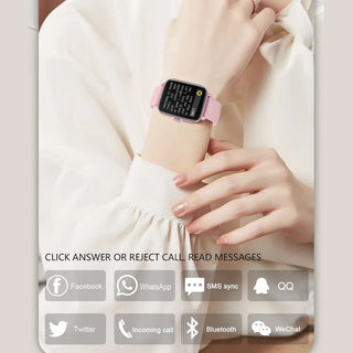COLMI P28 Plus Bluetooth Answer Call Smart Watch Men IP67 waterproof Women Dial Call Smartwatch GTS3 GTS 3 for Android iOS Phone ALODIA STORE