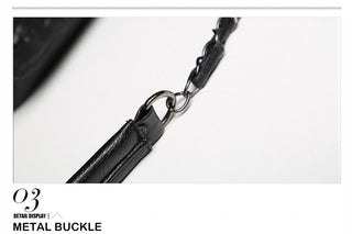 JIEROTYX England Style Skull Women Crossbody bag ALODIA STORE