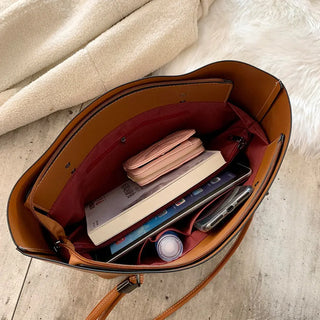 Solid Color Half Moon Bag PU Leather Shoulder Bags for Women 2021 Large Capacity Female Casual Tote High Quality Brand Handbags ALODIA STORE