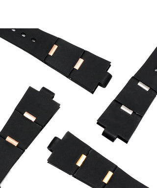 Silicone Watch Barcelet Watch Accessories Band for BVLGARI DP42C14SVDGMT Convex 8mm Rubber Strap Men and Women 2 Types ALODIA STORE