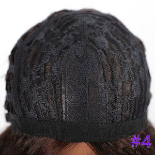 Long Kinky Straight Synthetic Wigs for Black Women Black Brown Blonde Ginger Red White Hair Afro Wigs Synthetic STW Hair Wigs ALODIA STORE