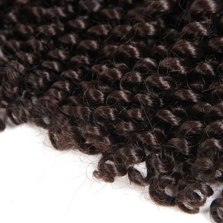 SOKU Kinky Curly Synthetic Hair Weaving 18-22 Inch Hair Extension Black Hair Weft Heat Resistant Fiber Hair Weave Bundles ALODIA STORE