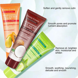 100ml Papaya Exfoliating Cream Scrub Peeling Gel Face Cream Face Body Skin Whitening Care Body Moisturizing Hand ALODIA STORE