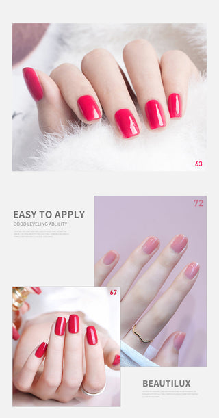 Beautilux Nail Gel Polish Kit Hot ALODIA STORE