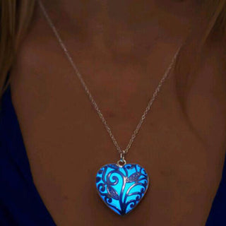 ZOVOLI Vintage Moon Luminous Glowing Moonstone Pendant Necklace Women Jewelry Long Chain Lotus Buddha Pendant Necklaces Gifts ALODIA STORE