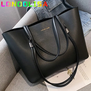Solid Color Half Moon Bag PU Leather Shoulder Bags for Women 2021 Large Capacity Female Casual Tote High Quality Brand Handbags ALODIA STORE