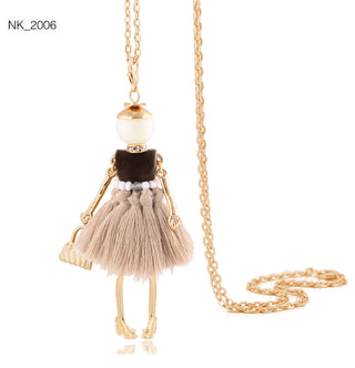 Cute Women Necklace Statement Lady Charm Long Trendy Necklace New Fashion Female Big Pendant Lovely Jewelry Gift Wholesale ALODIA STORE