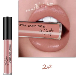 12 colors silky cream texture lip gloss lip glaze easy to color lasting moisturizing lipstick makeup ALODIA STORE