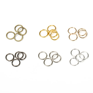 200pcs/lot Wholesale Open Circle Jump Rings Necklace Bracelet Earring Pendant Connectors DIY Making Jewelry Crafts Accessories ALODIA STORE