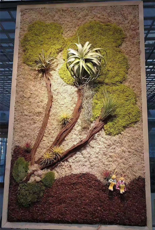 20g Artificial plant eternal life moss / Garden home decoration wall DIY Flower material Mini Garden Micro Landscape Accessories ALODIA STORE