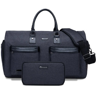 Grey Carry On Business Travel Duffel Bag Cosmetic Bag Overnight Weekender Bag  Duffel Hanging Clothes Bag in 2020 ALODIA STORE