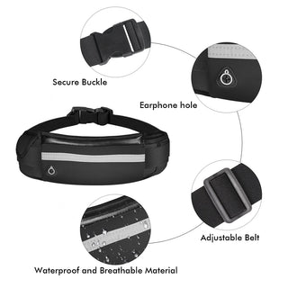 Buylor Sports Waist Pack Men Belt Pouch Women Running Belt Waist waterproof ALODIA STORE