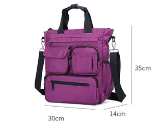 Multifunction Men Handbag Waterproof Men's Handbag Large Crossbody Shoulder Bags Business Office Messenger Bag Back Pack XA668C ALODIA STORE