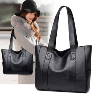 Big Bag 2023 fashion women pu leather handbag luxury tote shopper bag designer ALODIA STORE