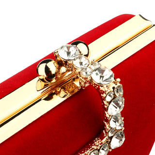 Flannelette Clutch Elegant Luxury Women Bag ALODIA STORE