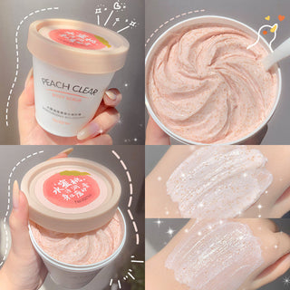 Niacinamide Whitening Body Scrub Cream Moisturizing Skin Exfoliating for Whole Body Pimple Removal Whitening Joints Bath Using ALODIA STORE