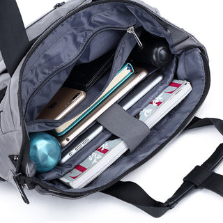 Multifunction Men Handbag Waterproof Men's Handbag Large Crossbody Shoulder Bags Business Office Messenger Bag Back Pack XA668C ALODIA STORE