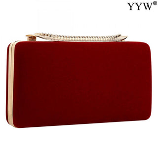 Flannelette Clutch Elegant Luxury Women Bag ALODIA STORE