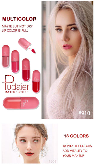 Matte Liquid Lipstick Waterproof Professional Makeup ALODIA STORE