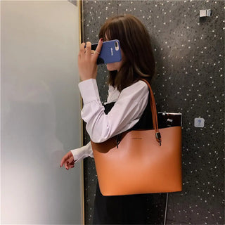 Solid Color Half Moon Bag PU Leather Shoulder Bags for Women 2021 Large Capacity Female Casual Tote High Quality Brand Handbags ALODIA STORE