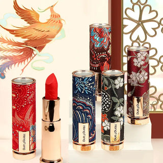 Oriental Classical Beauty Vintage Velvet Lipstick Matte Pigmented Waterproof Lasting Lip Makeup Silky touch Charming Cosmetics ALODIA STORE
