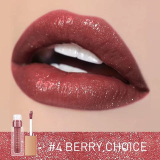 STAGENIUS Lipgloss Waterproof Long-lasting 8 Shades Mirro Glass Non Stick Shimmer Glitter Gloss Lip Tint Makeup ALODIA STORE