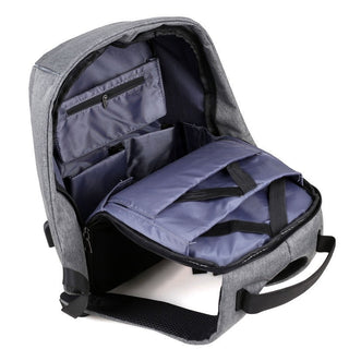 Anti-theft Bag Men Laptop Rucksack Travel Backpack Women Large Capacity Business USB Charge College Student School Shoulder Bags ALODIA STORE