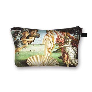 Starry Night / Kiss / Waterlily Painting Cosmetic Bag Van Gogh / Gustav Klimt / Monet Women ALODIA STORE