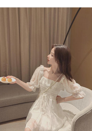 Fairy Dress Lace Chiffon Japan Style Kawaii Elegant Vintage Dress ALODIA STORE