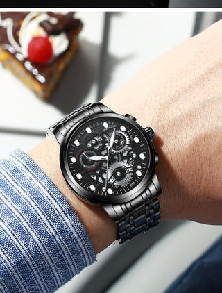 Watch Men Skeleton Automatic quartz Watch Gold Skeleton Vintage Man Watchwrist watches for men ALODIA STORE