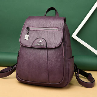 Women Leather Backpacks ALODIA STORE