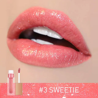 STAGENIUS Lipgloss Waterproof Long-lasting 8 Shades Mirro Glass Non Stick Shimmer Glitter Gloss Lip Tint Makeup ALODIA STORE