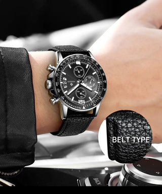 WISHDOIT New Fashion Men's Watch Top Luxury Brand Watch 30m Waterproof Luminous Stainless Steel Men's Watch Reloj hombre ALODIA STORE