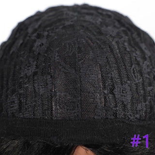 Long Kinky Straight Synthetic Wigs for Black Women Black Brown Blonde Ginger Red White Hair Afro Wigs Synthetic STW Hair Wigs ALODIA STORE