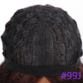 Long Kinky Straight Synthetic Wigs for Black Women Black Brown Blonde Ginger Red White Hair Afro Wigs Synthetic STW Hair Wigs ALODIA STORE