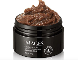 Brown Sugar Body Facial Scrub Natural Facial Exfoliator Exfoliating Whitening Brightening Peeling Cream Gel Face Scrub Removal ALODIA STORE