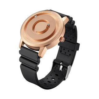 EUTOUR New Innovative Blue Gold Magnetic Metal Multifunctional Watch Men's Fashion Sports Quartz Watch Simple Men's Watch ALODIA STORE